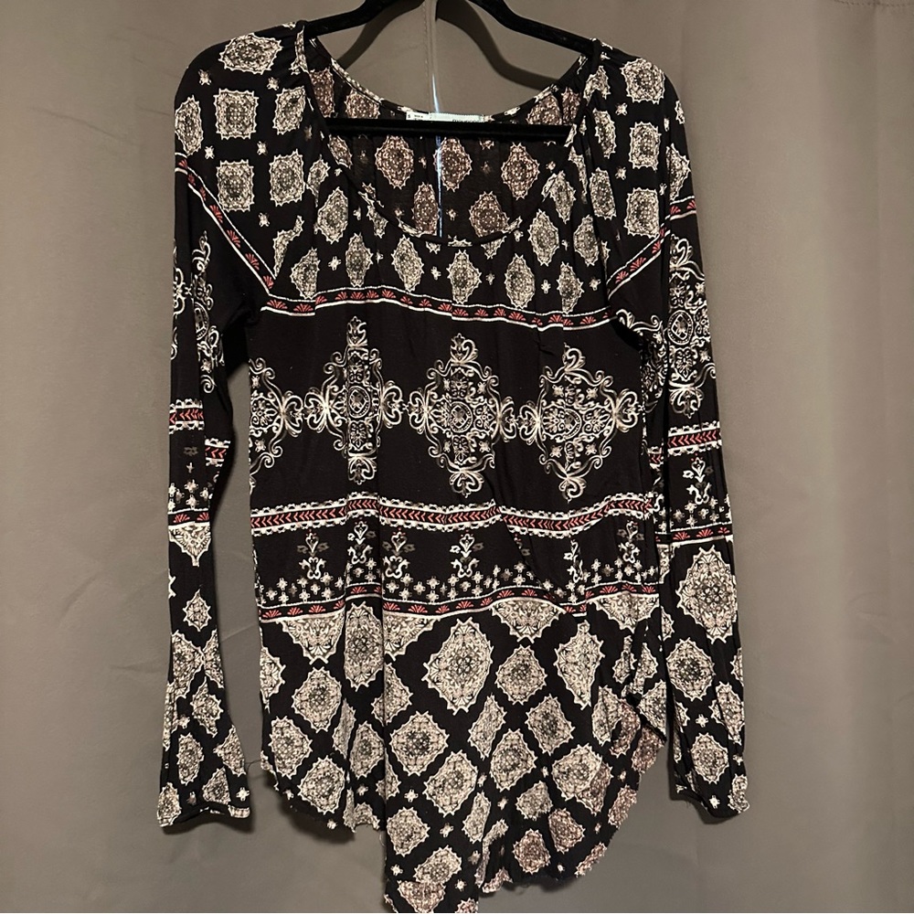 Patterned Maurices Tunic
